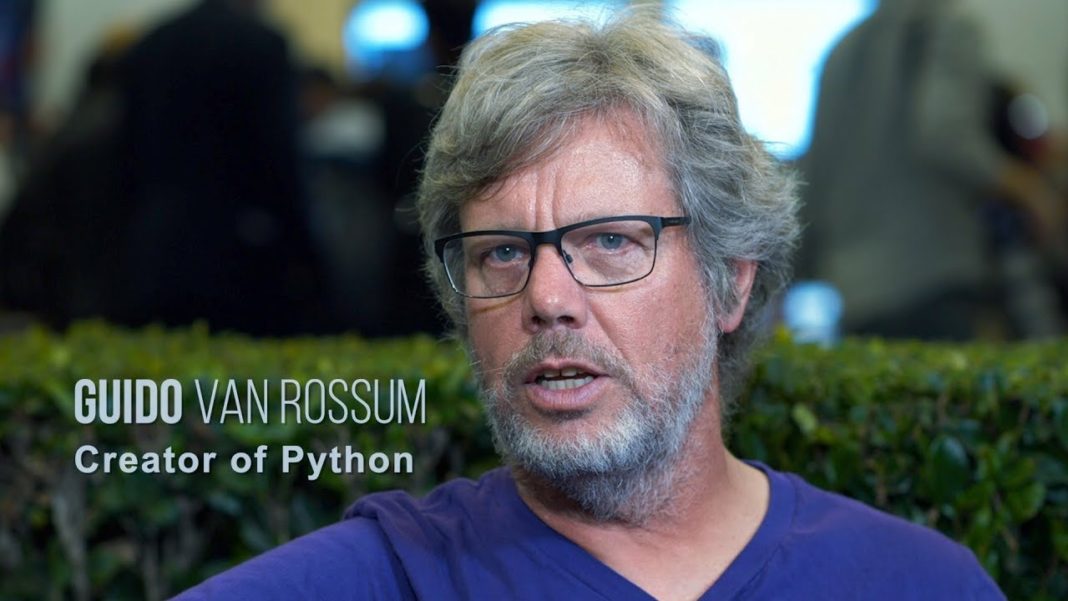 maxresdefault Създателят на Python се присъедини към Microsoft