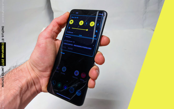 Разопаковане на OnePlus 8T Cyberpunk 2077 Edition – произведение на изкуството