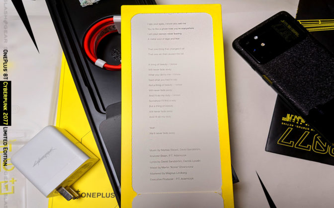 Разопаковане на OnePlus 8T Cyberpunk 2077 Edition – произведение на изкуството