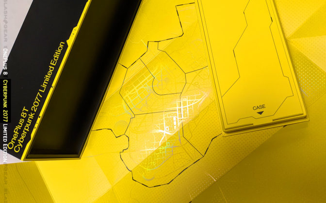 Разопаковане на OnePlus 8T Cyberpunk 2077 Edition – произведение на изкуството