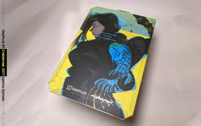 Разопаковане на OnePlus 8T Cyberpunk 2077 Edition – произведение на изкуството
