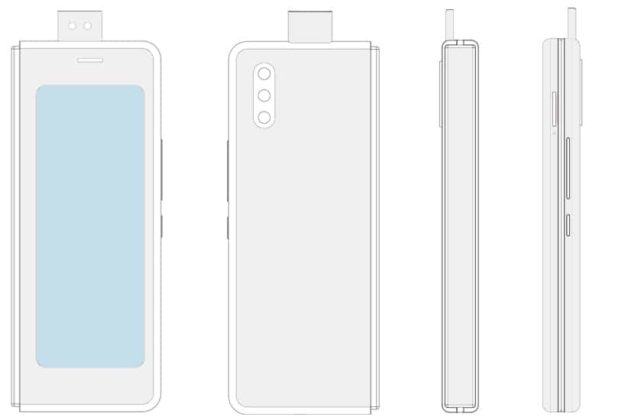 Xiaomi патентова дизайн за сгъваем смартфон с много интересни камери