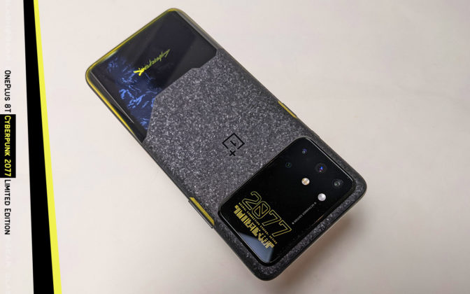 Разопаковане на OnePlus 8T Cyberpunk 2077 Edition – произведение на изкуството