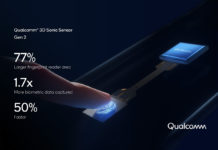 Qualcomm представи второто поколение на дактилоскопичния сензор 3D Sonic Sensor