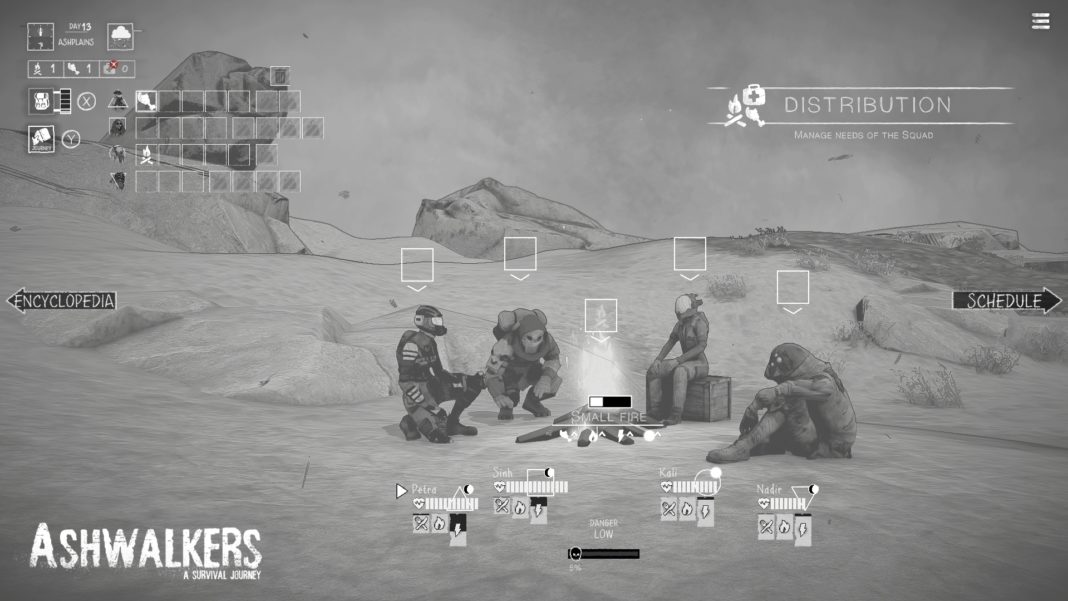 ASHWALKERS_camp_EN Анонс на премиерната дата на Ashwalkers