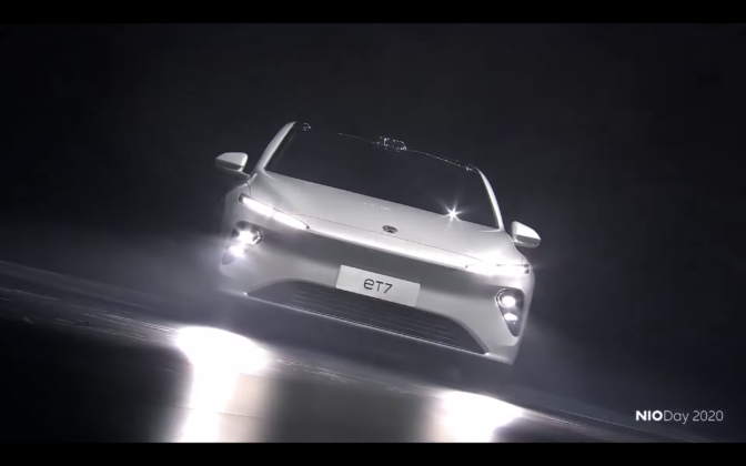 ET7 – електрическият автомобил на Nio, който ще се състезава с Tesla Model S
