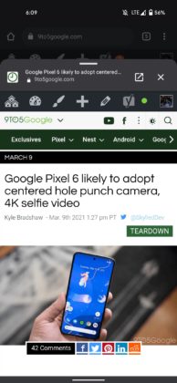 В Chrome за Android се появи възможност за предварителен преглед на уеб страниците