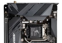 Gigabyte представи компактната геймърска дънна платка B560I AORUS PRO AX