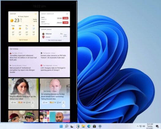 Първите скрийншоти на ОС Windows 11