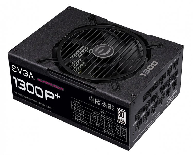 SuperNOVA P+: нови компютърни захранвания на EVGA с мощност до 1600 W