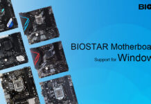 Biostar публикува списъка на своите дънни платки, напълно съвместими с Windows 11
