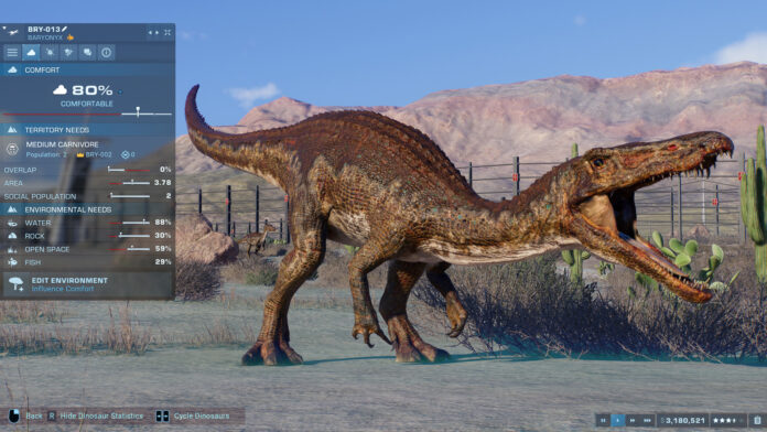 00359110-05db-11ec-9ca7-cf1483220797 Анонс на премиерната дата на Jurassic World Evolution 2