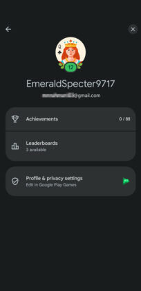 Обновяването Google Play Games добави в Android 12 функционалността Game Dashboard