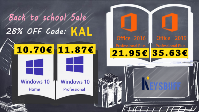 Вземете Windows 10 за 11 евро и Microsoft Office за 22 евро плюс подарък