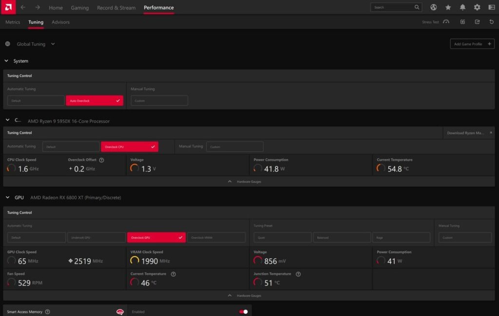 AMD Radeon софтуерът вече може да овърклокне нашия процесор автоматично