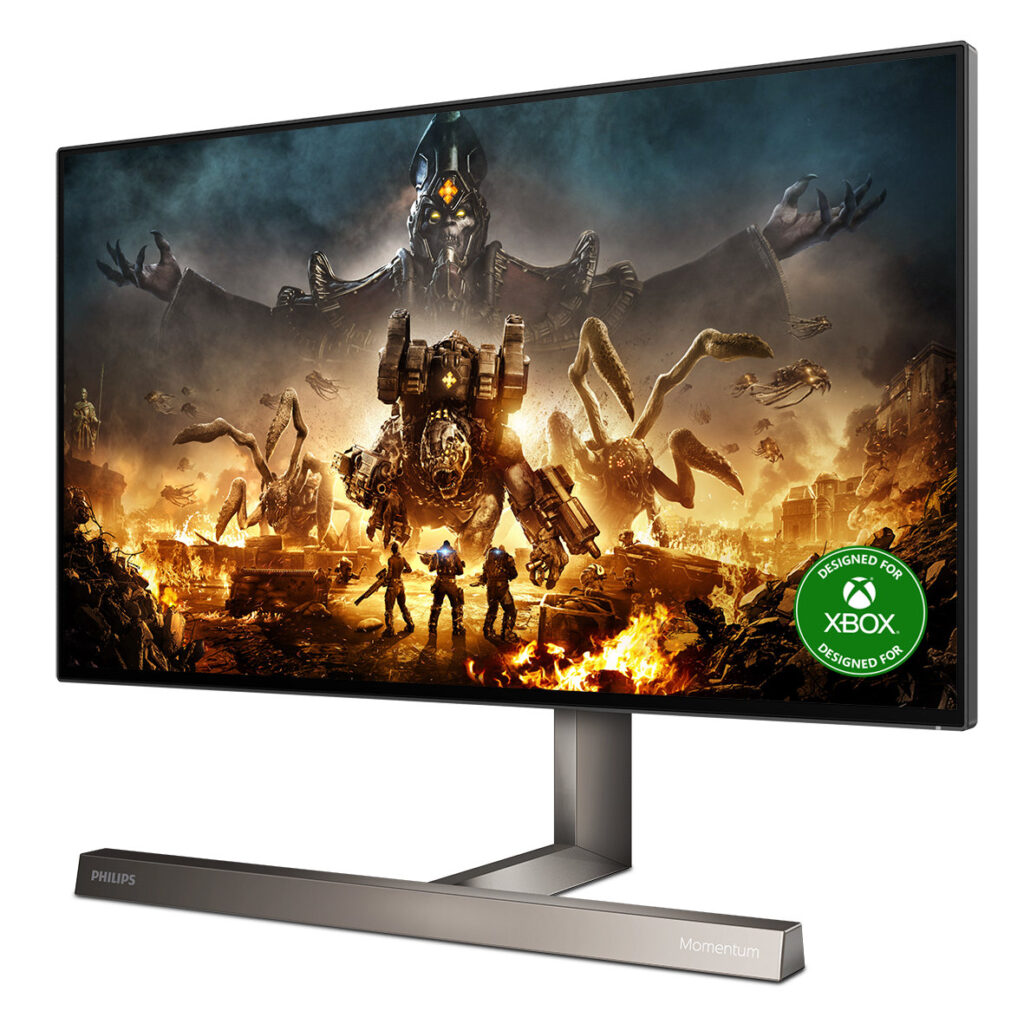 Нови монитори Philips Momentum Designed for Xbox: конзолна игра със 120Hz в размер 32” и 27”