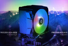 Arctic представи охладителите Freezer i35 A-RGB и Freezer A35 A-RGB с ефектна подсветка