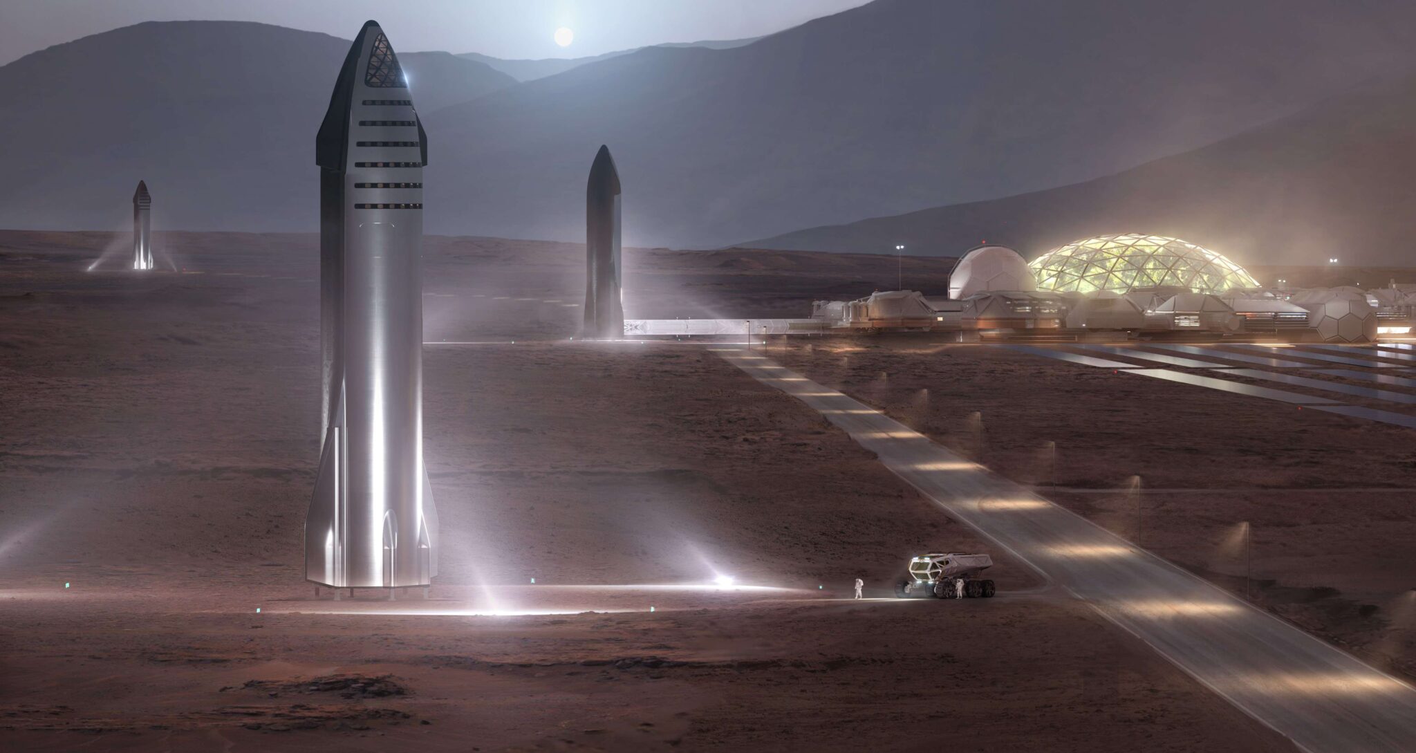 SpaceX публикува подробен план за изграждането на колония на Марс
