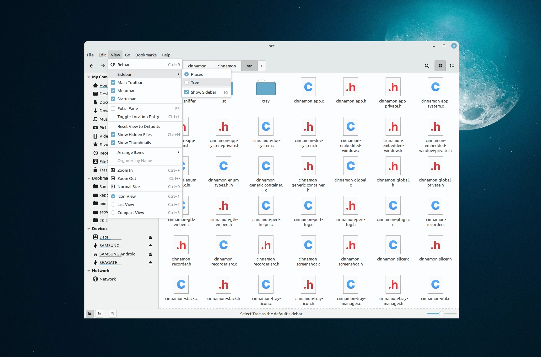 Излезе графичната десктоп среда Cinnamon 5.2