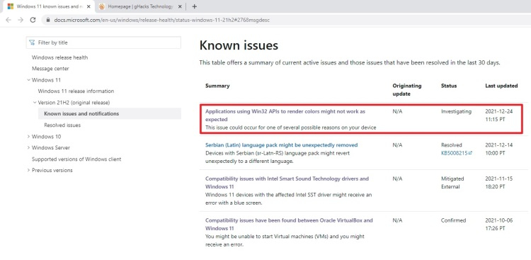 Microsoft призна за проблема относно цветопредаването в приложенията на Windows 11 при използване на HDR монитори