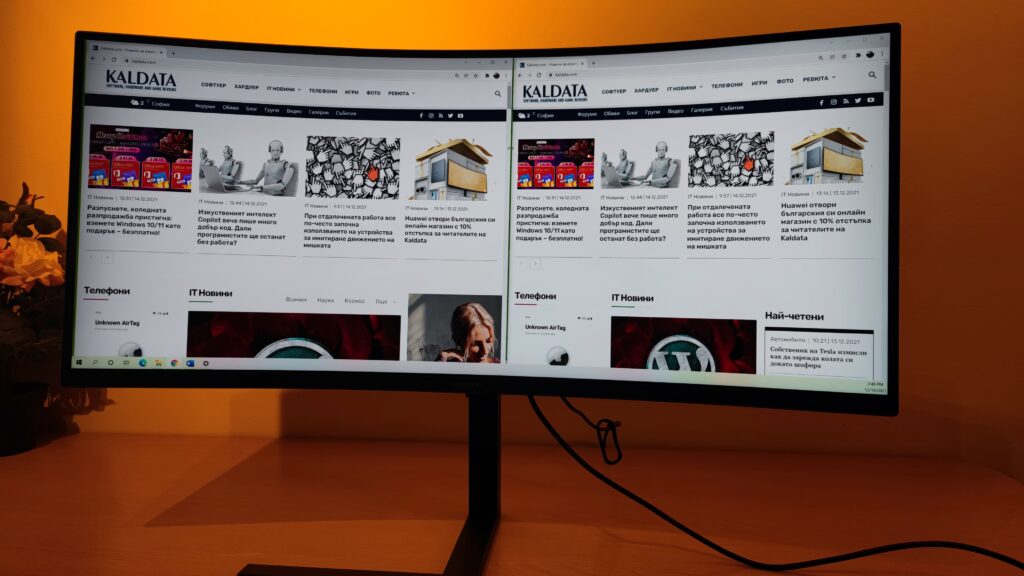 Huawei MateView GT 34″ – геймърски монитор от висок клас на много апетитна цена