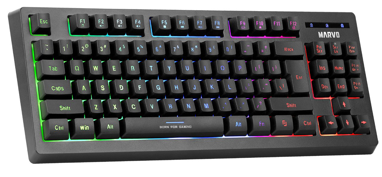 MARVO-K607 – достъпна геймърска клавиатура с отлични качества