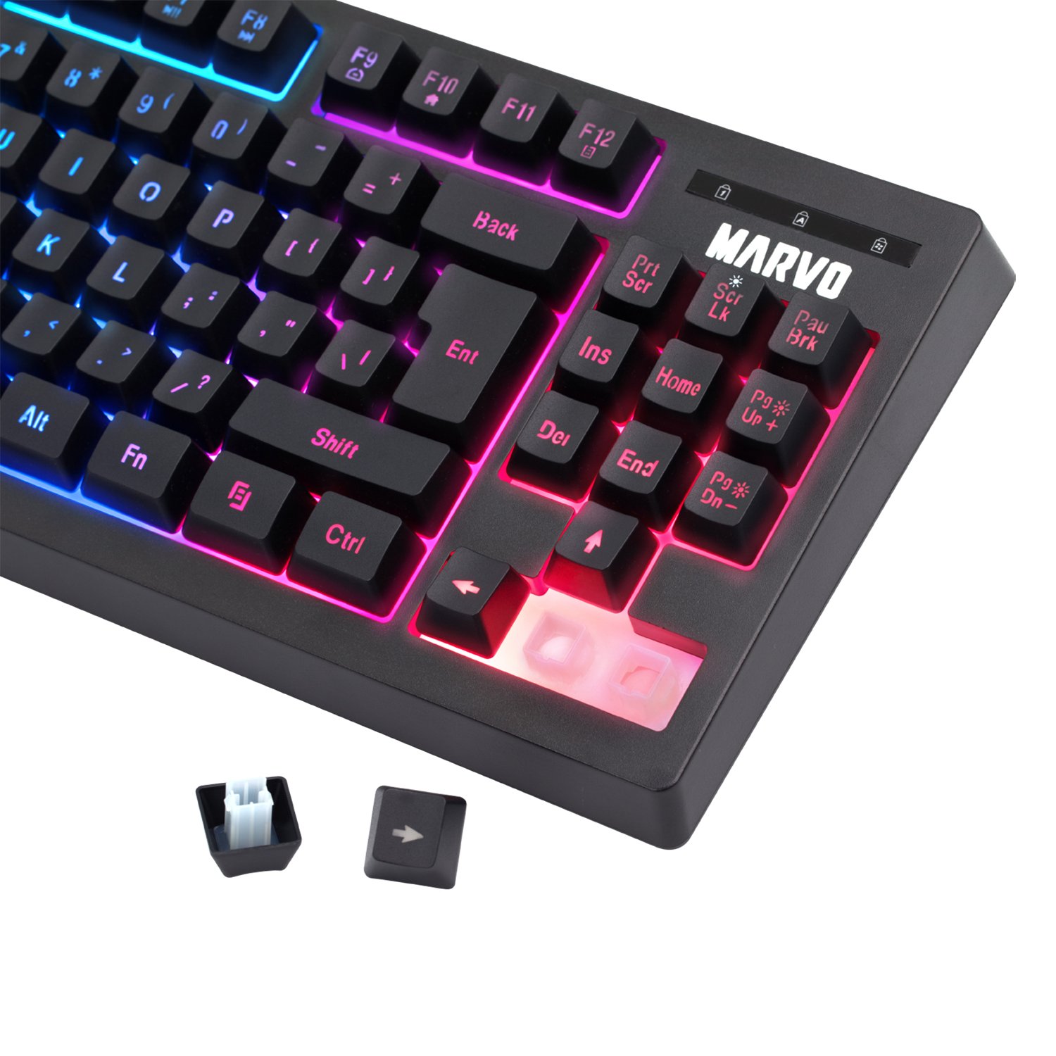 MARVO-K607 – достъпна геймърска клавиатура с отлични качества