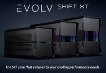 Phanteks представи корпуса Evolv Shift XT, който може да се трансформира между три размера