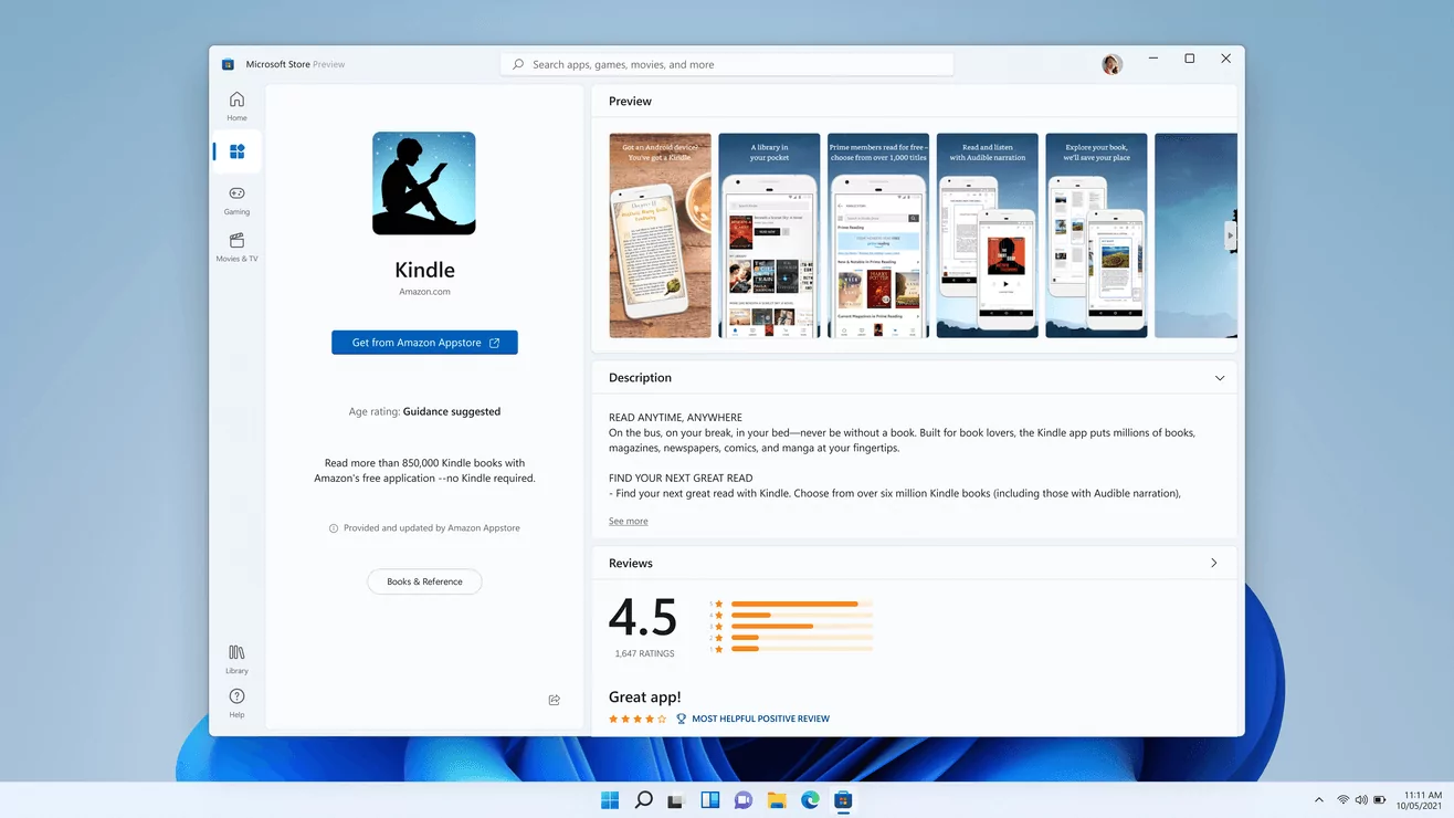 Големият февруарски ъпдейт за Windows 11 ще добави поддръжката на Android приложенията, нови Notepad и Media Player