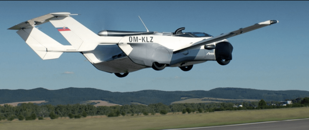 летяща-кола-aircar Летяща кола получи официална сертификация за летателна годност