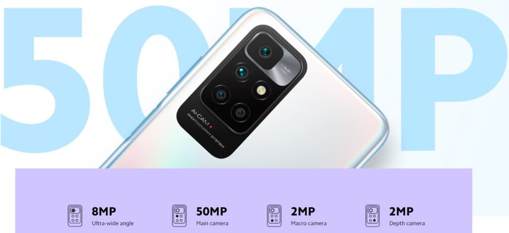 Redmi представи бюджетния смартфон Redmi 10 (2022) с 50 МР камера
