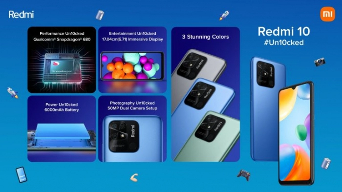 На пазара излезе нов Redmi 10 с по-различен дизайн и Snapdragon 680