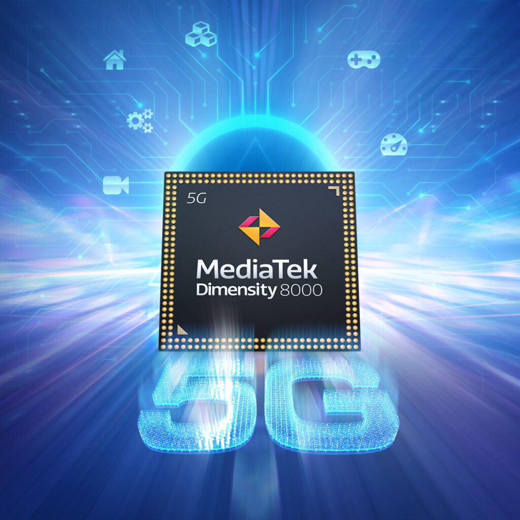 Анонс на новите чипове MediaTek Dimensity 8000 и 8100 за смартфони от среден клас