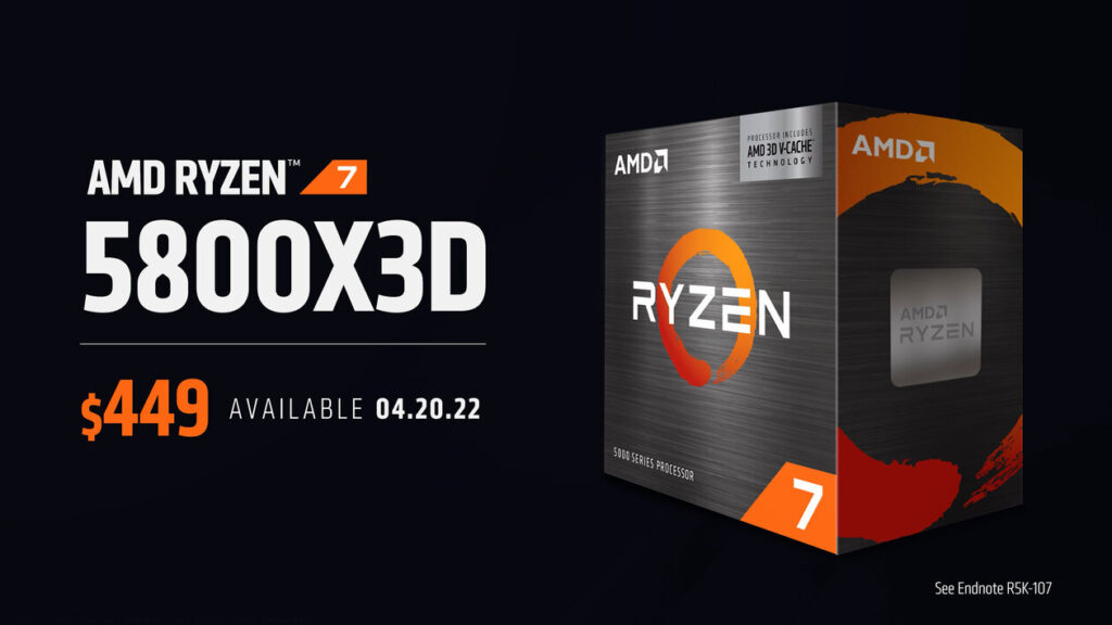 AMD Ryzen 7 5800X3D изпревари Intel Core i9-12900KS в първите геймърски тестове