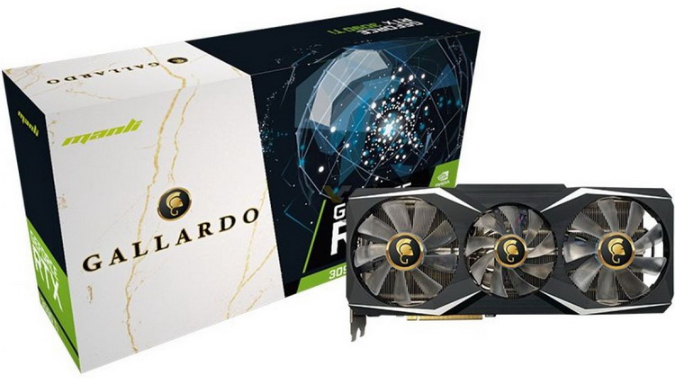 В Япония пуснаха GeForce RTX 3090 Ti с хибридно охлаждане и пет вентилатора