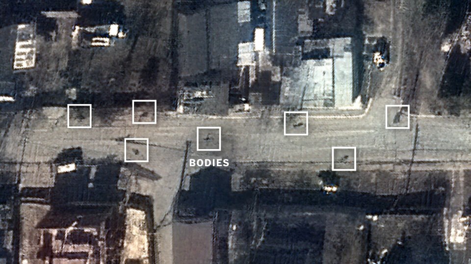 Снимки от сателит могат да помогнат на разследването за военни престъпления в Буча, Украйна