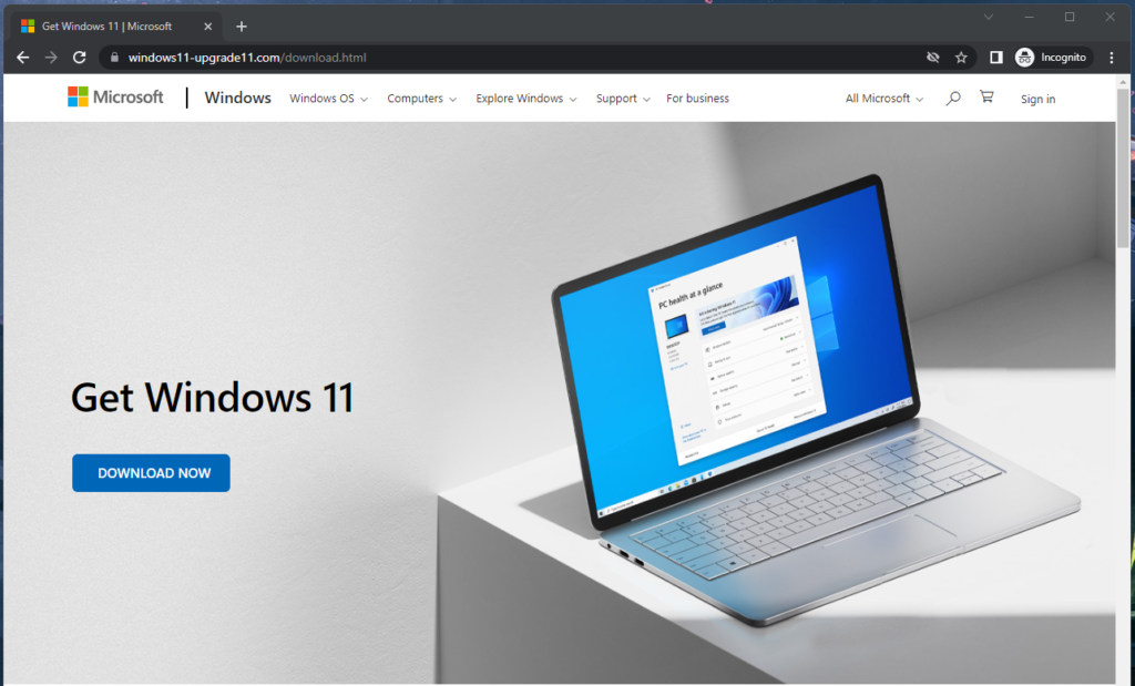 Хакери използваха фалшив сайт, за да разпространяват свой ISO образ на Windows 11, пълен с малуер