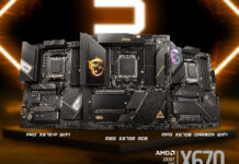 MSI анонсира базираните на чипсетите AMD X670E и X670 платки от сериите MEG, MPG и PRO, за процесорите Ryzen 7000