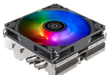 SilverStone представи охладителя Hydrogon H90 ARGB – четири топлинни тръби и височина само 48 мм