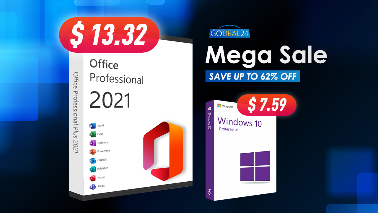 Нова разпродажба на Godeal24 – продуктови ключове за Microsoft Office 2021 само за ,32