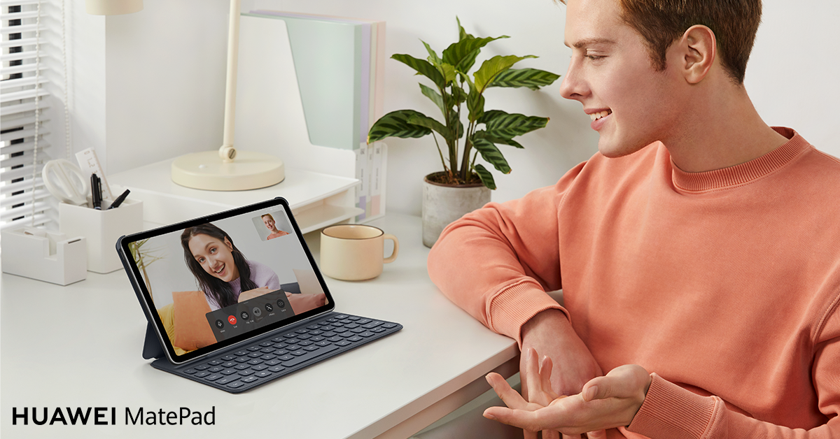 Huawei представя на българския пазар новия таблет HUAWEI MatePad в комплект със смарт клавиатура