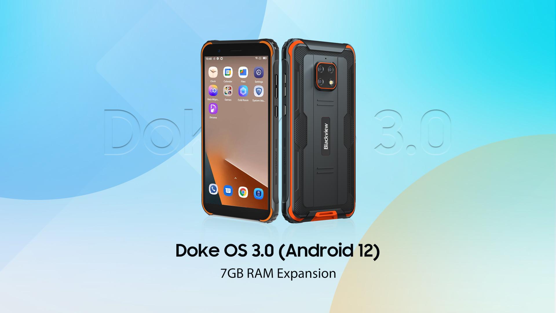 Blackview BV4900 Pro: смартфон с Doke OS 3.0 (Android 12) и 7 GB RAM