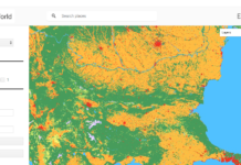 Dynamic World на Google показва почти в реално време промените на повърхността на планетата