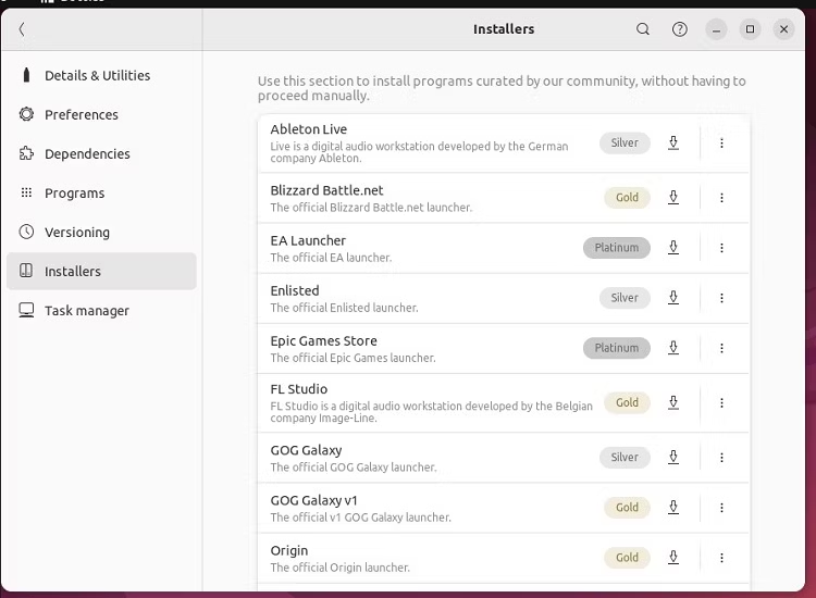 Стартиране на Windows софтуер в Linux среда с помощта на Bottles