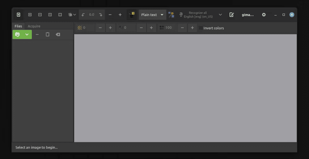 Linux: извличане на текста от изображения и PDF файлове с помощта на gImageReader
