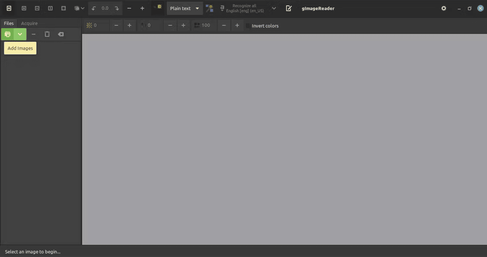Linux: извличане на текста от изображения и PDF файлове с помощта на gImageReader