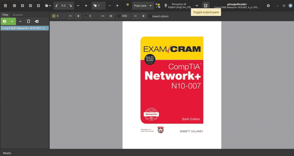 Linux: извличане на текста от изображения и PDF файлове с помощта на gImageReader