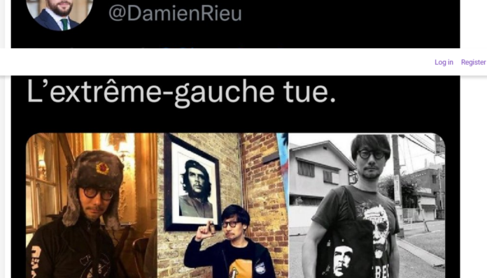 Screenshot 2022-07-11 at 16-01-53 Dumbfuck french fascist politician mistook Hideo Kojima for ex-PM Shinzo Abe's shooter Kojima Productions заплаши със съд всеки, който продължава с „шегите“ към Коджима