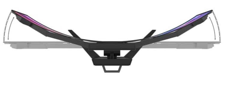 Corsair представи гигантския OLED-монитор Xeneon Flex 45WQHD240, който може да се огъва