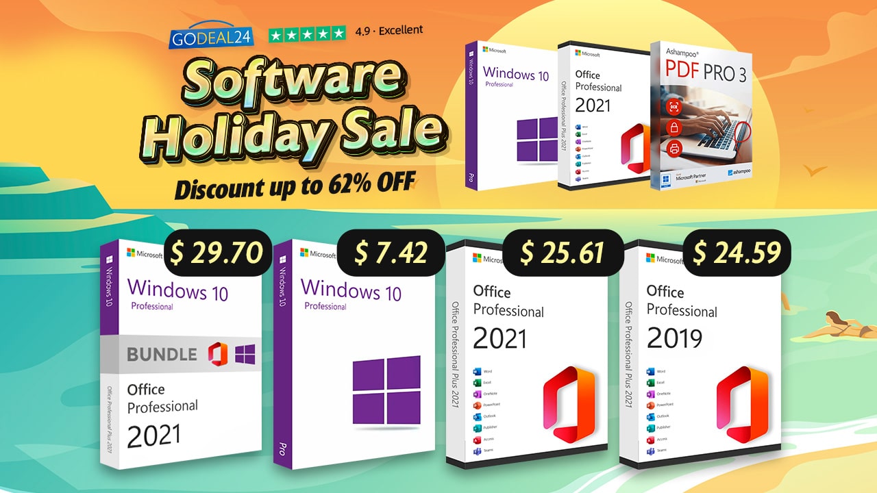 Нови супер предложения на Godeal24: ОС Windows за ,14 и MS Office за ,52